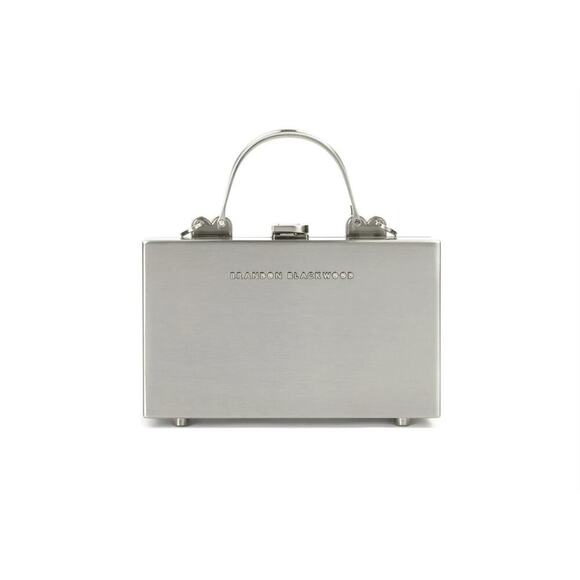 Brandon Blackwood silver metal slim trunk - Picture 1 of 4